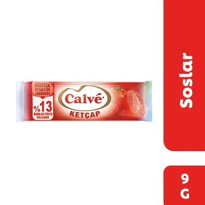 Calve Porsiyonluk Ketçap 9GR - 